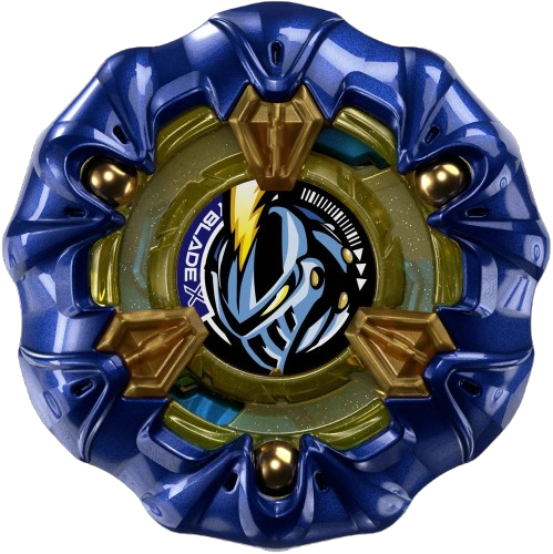 TAKARAT TOMY 爆旋陀螺 X BEYBLADE X BXG-42 UX-00 騎士圓甲 3-85BS (金屬海軍藍色)