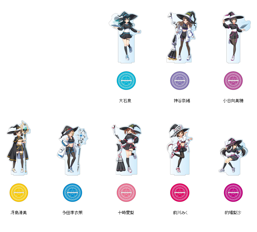 「ACG.GO」「預購」Contents Seed《偶像大師 灰姑娘女孩》大壓克力立牌 賽博魔女Ver.
