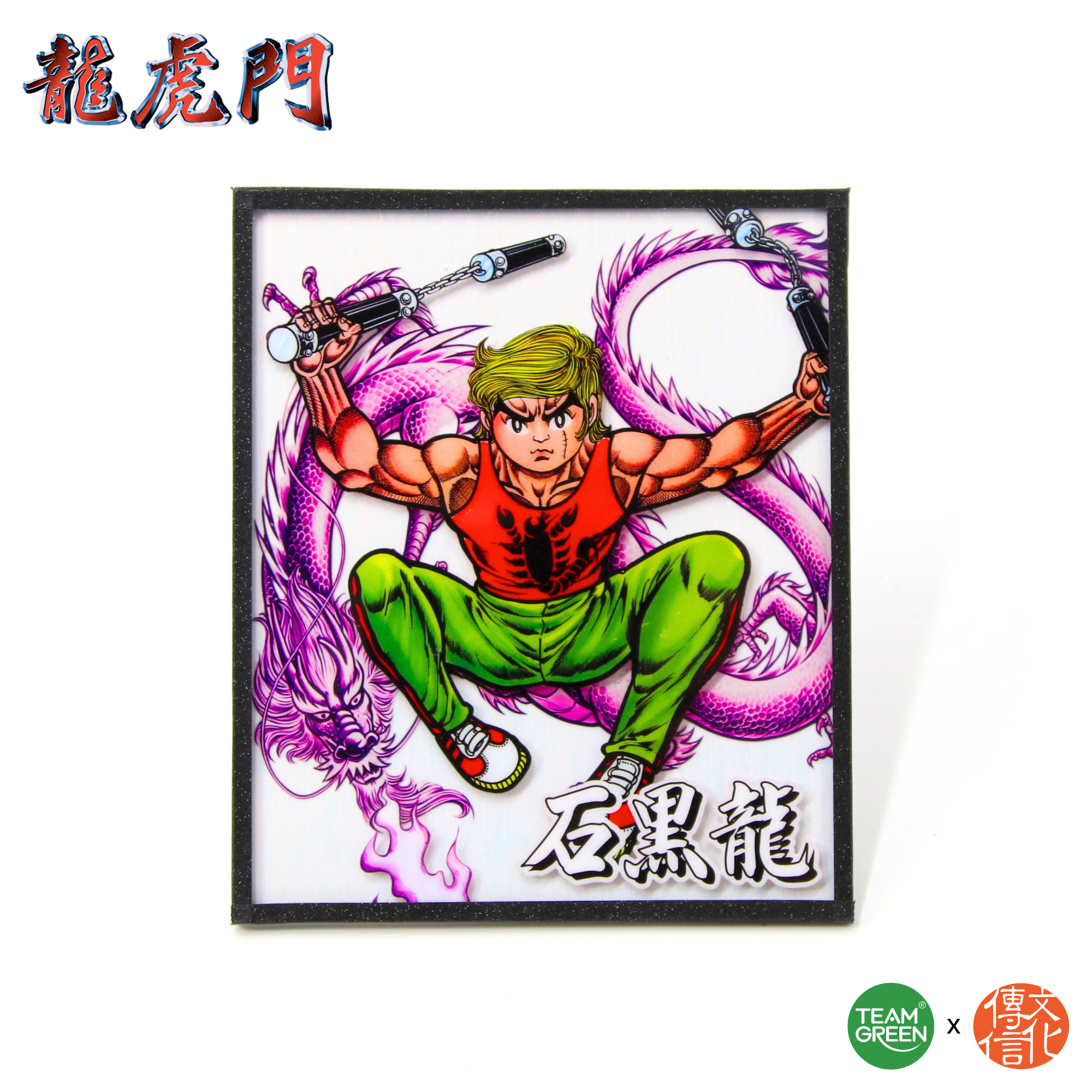 Oriental Heroes - Cover Acrylic shikishi