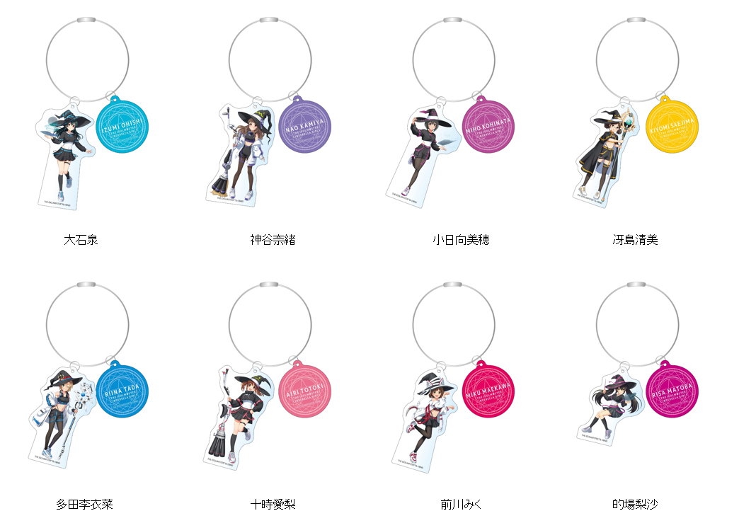「ACG.GO」「預購」Contents Seed《偶像大師 灰姑娘女孩》Wire Key Chain 賽博魔女Ver.