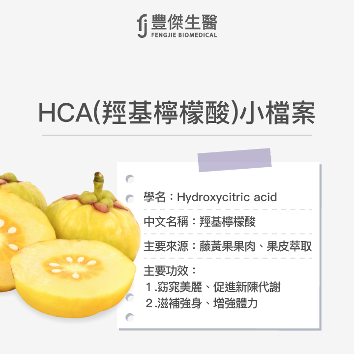 HCA(羥基檸檬酸)是什麼?窈窕美麗者必須知道的成分!