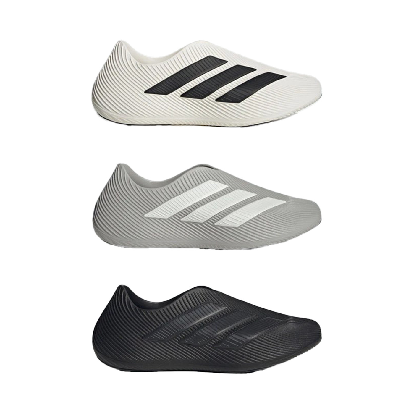 男女鞋 ADIDAS PURECHILL 黑 灰白 白黑 防水 避震 增高 透氣 乾爽 洞洞鞋 涼鞋 拖鞋【KI0067/KI0071/KI0066】
