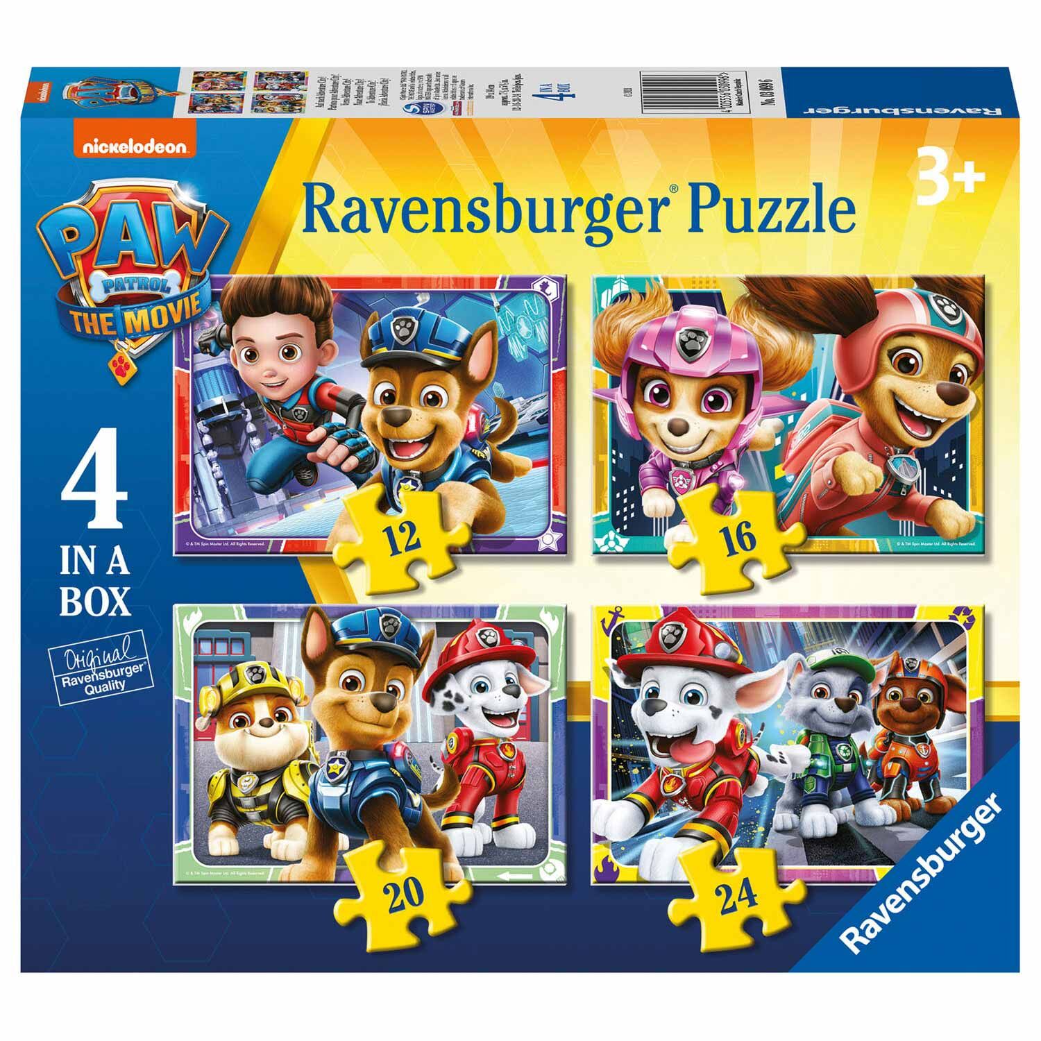 Paw Patrol 汪汪隊立大功 4合1兒童拼圖