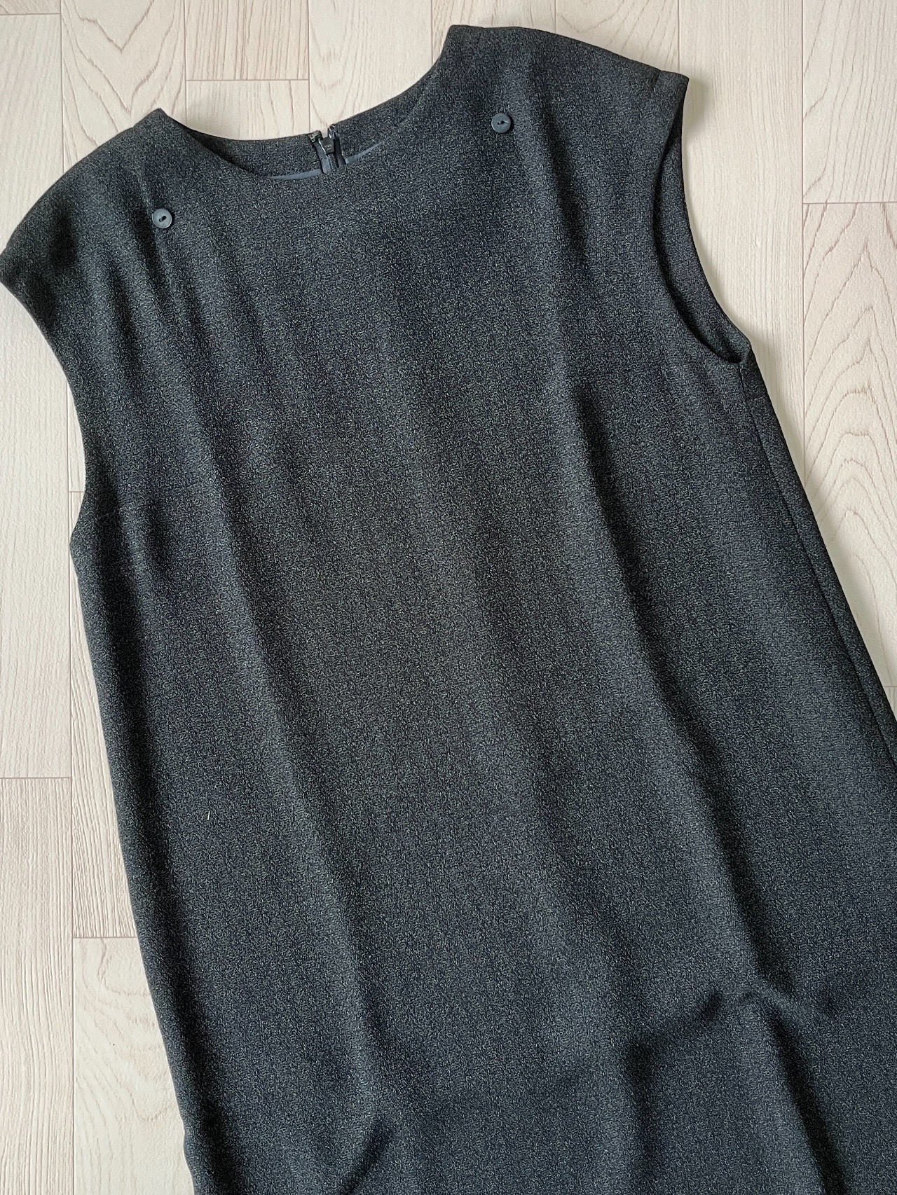 Made in Japan Dark Grey Vest Dress