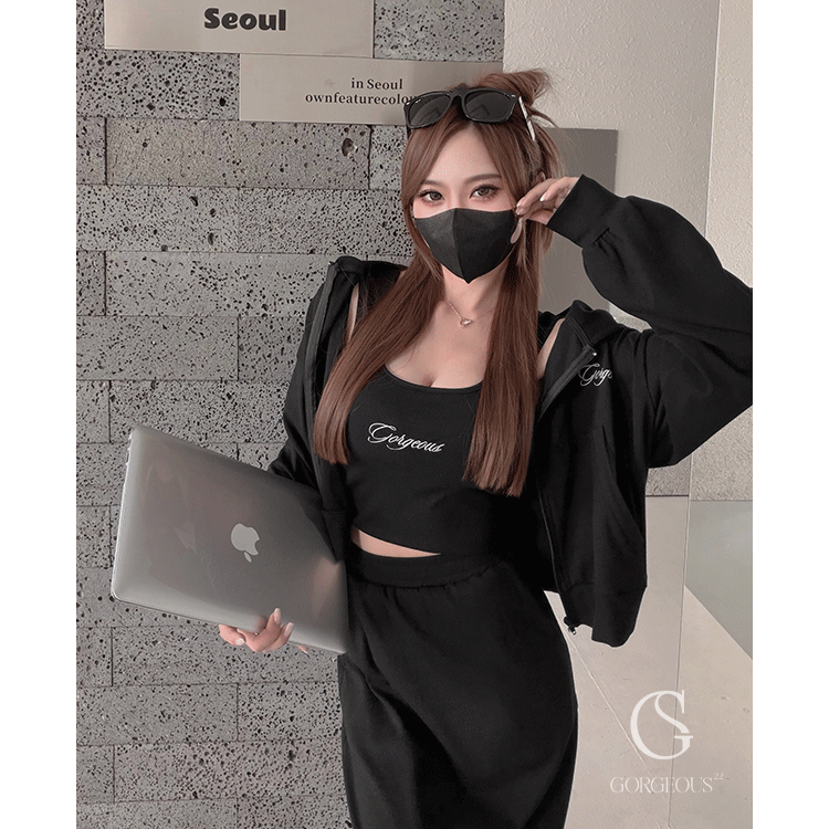 G9848 「星球軌道-一圈360°BRA TOP(長版)」