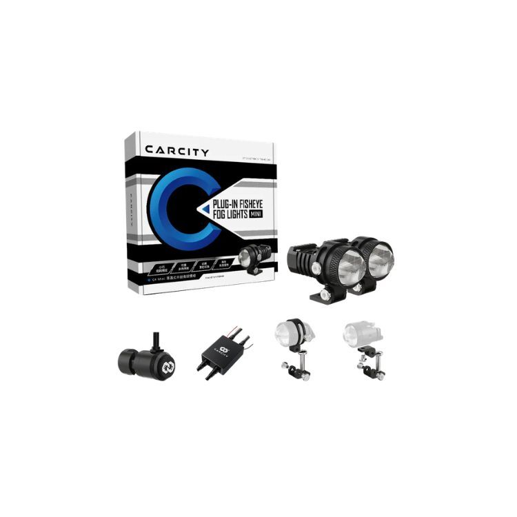 Carcity 卡西堤 隱藏式外掛魚眼霧燈 C4 Mini 最佳人組 機車魚眼霧燈