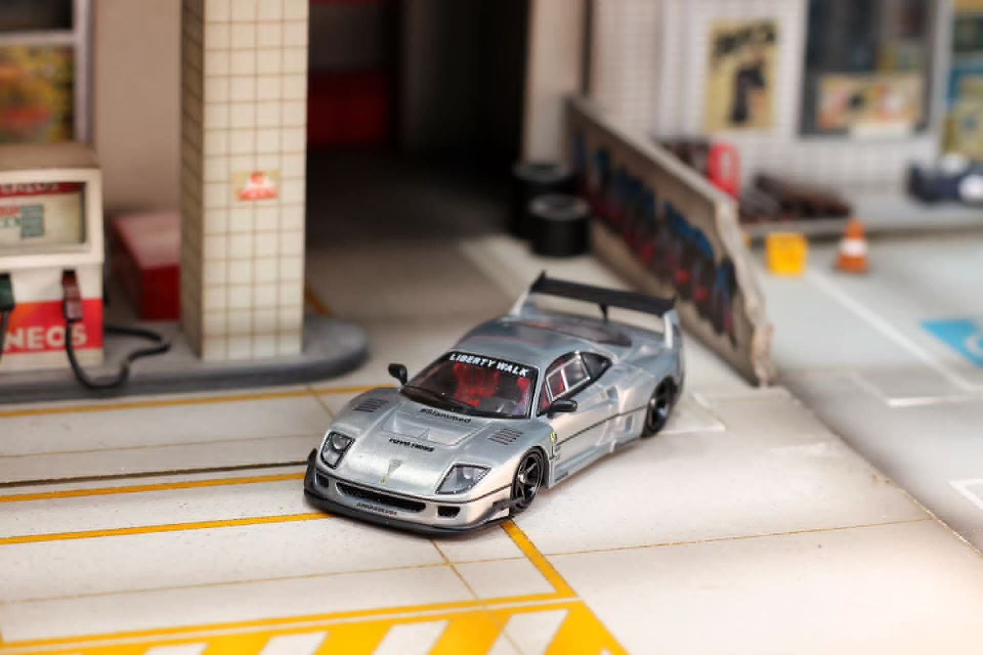預訂:1/64 Ghost Player x Street Weapon Ferrari F40 Raw (GPFF40R )