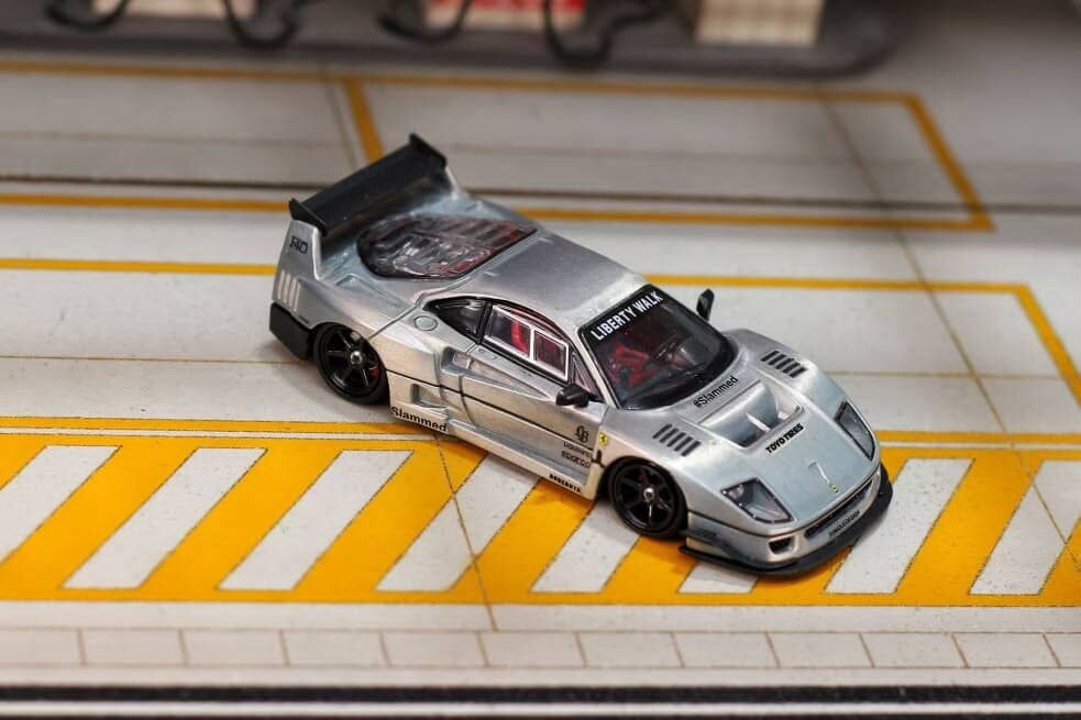 預訂:1/64 Ghost Player x Street Weapon Ferrari F40 Raw (GPFF40R )