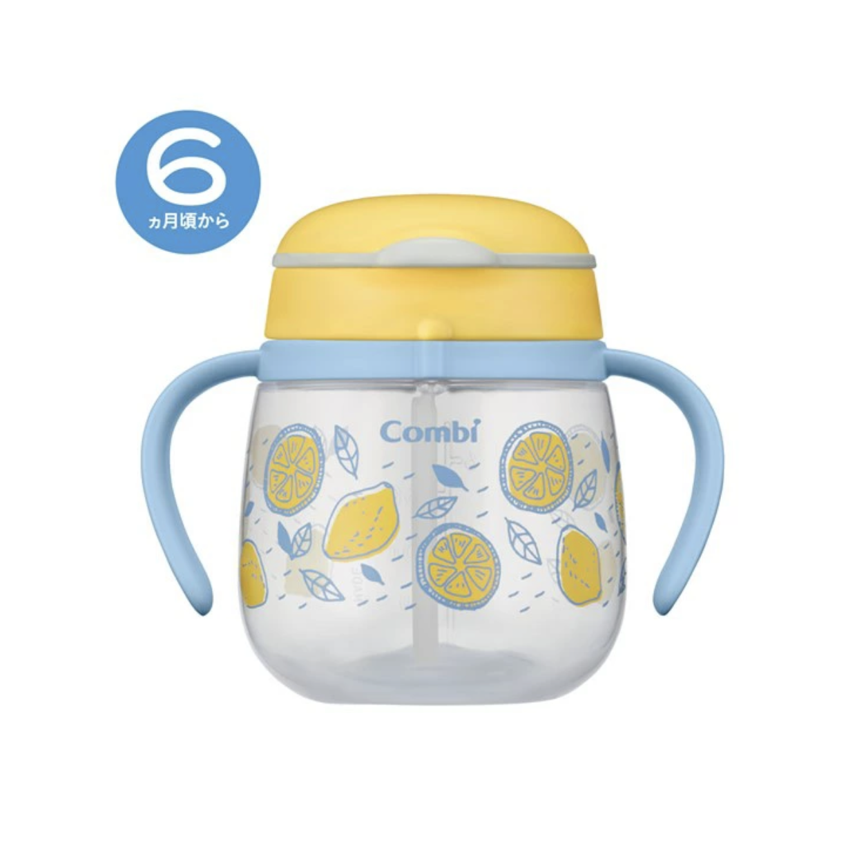 日本製 Combi LakuMug 6個月起 吸管型水杯 240ml