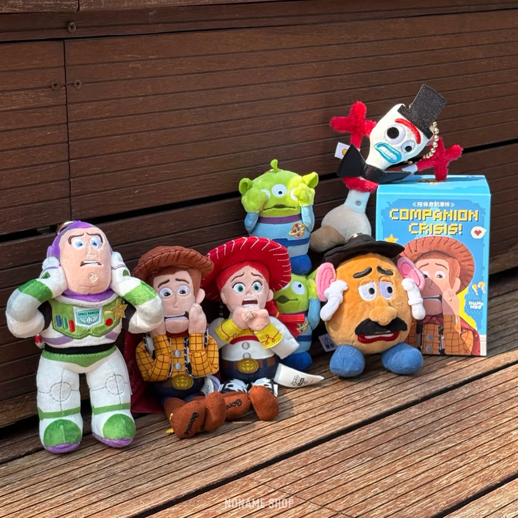 DISNEY PIXAR 玩具總動員5 "陪伴危機事件" 吊飾 鑰匙圈 盲盒