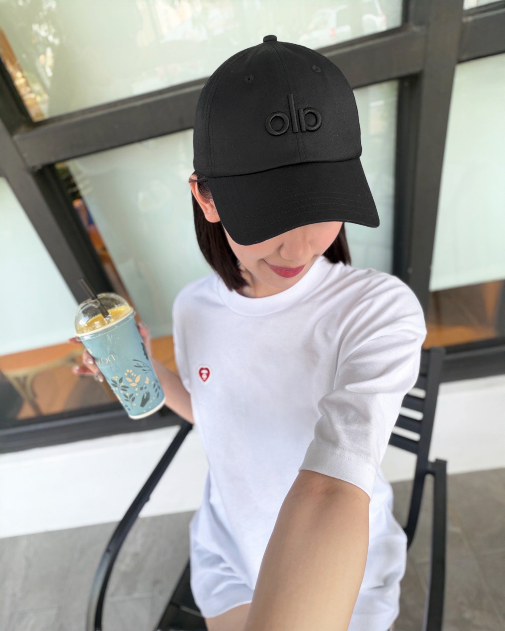 alo 立體電繡字母 老帽 棒球帽 鴨舌帽