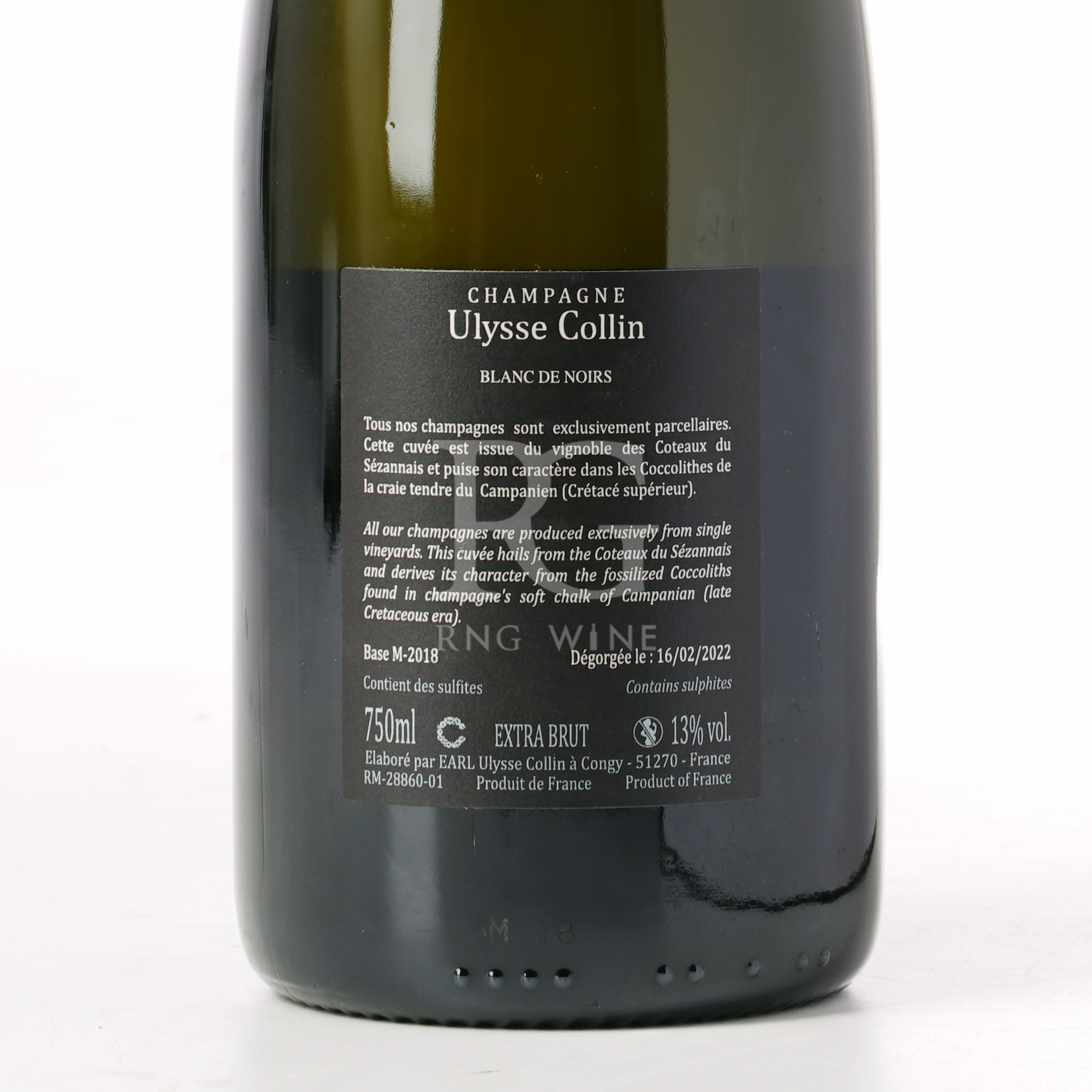Ulysse Collin Les Maillons Blanc de Noirs Extra Brut 2018  (RP97)