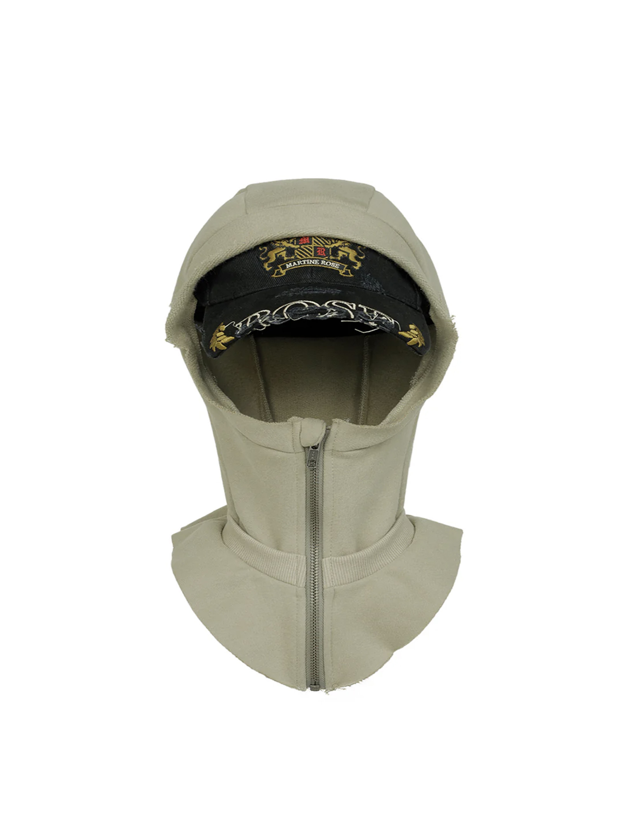 MARTINE ROSE CUT PEAK HOOD 連帽