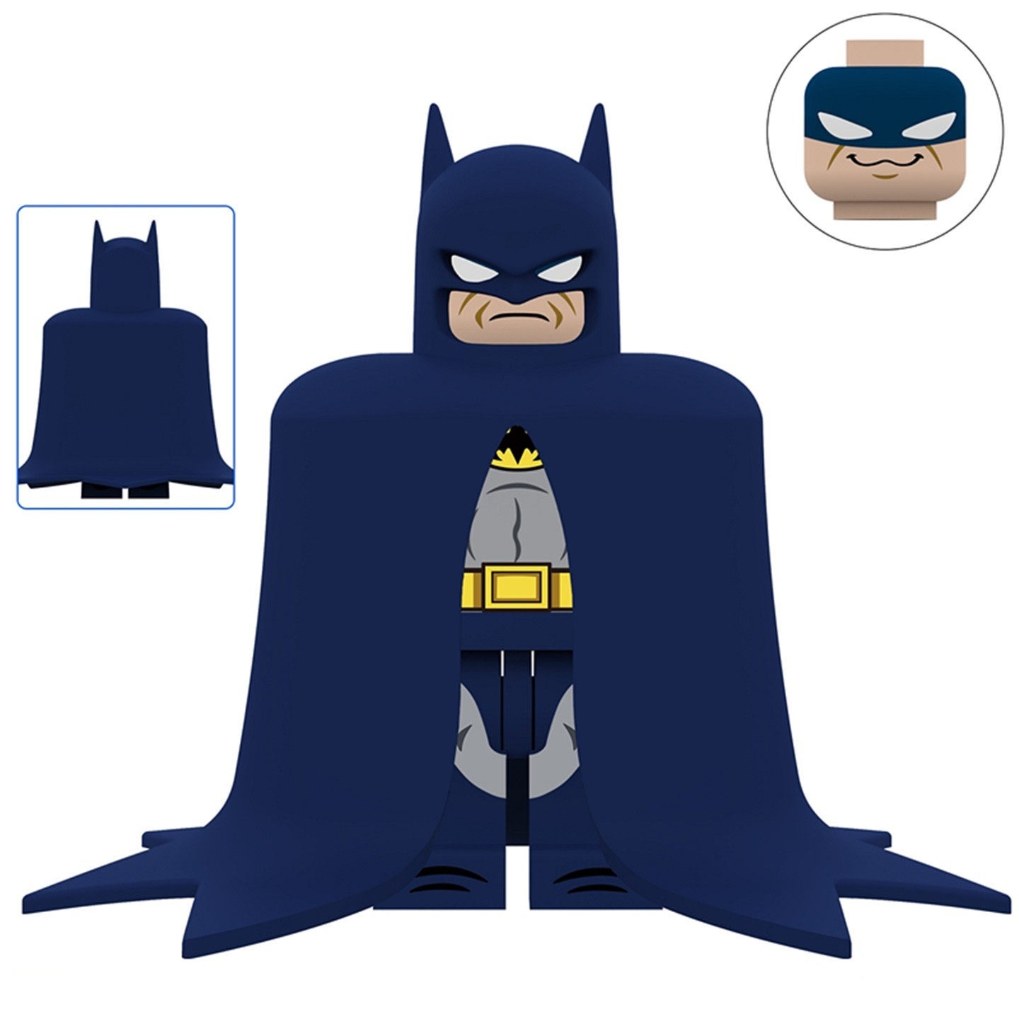 Batman DC Custom Minifigures Minifigs Fit Lego DY114