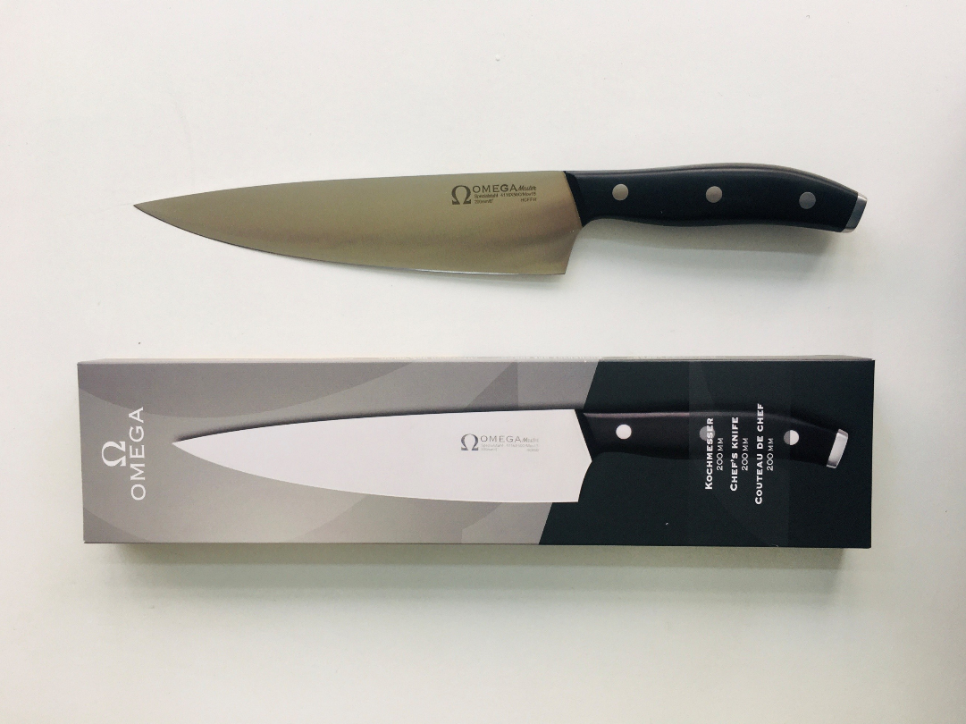 OMEGA 廚師刀20cm*折實滿$599包京東送貨上門*236live
