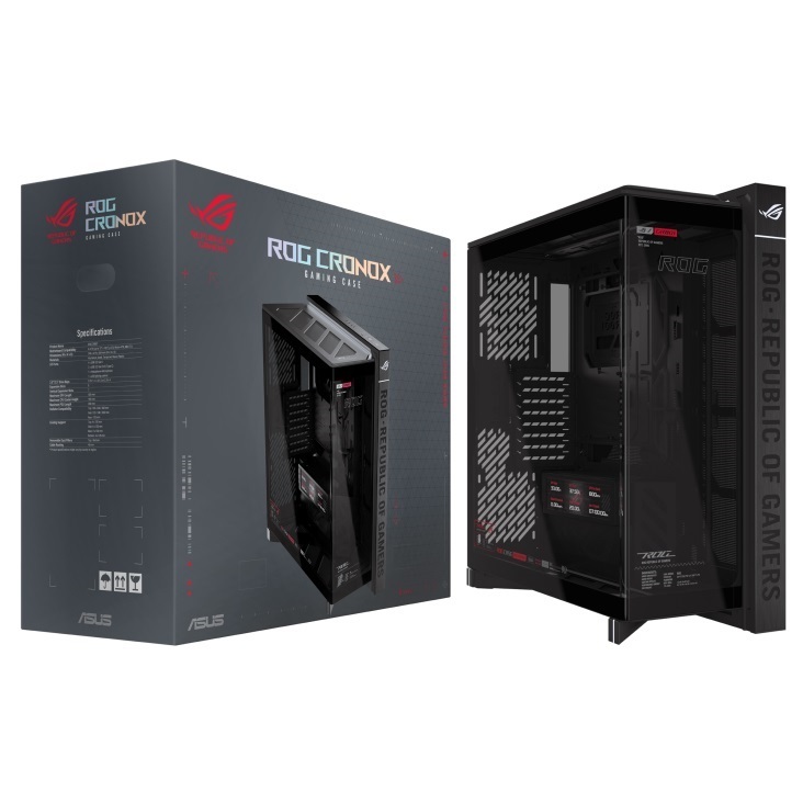 ASUS 華碩 ROG CRONOX GR801 幻世神 E-ATX景機殼/90DC00T0-B00000