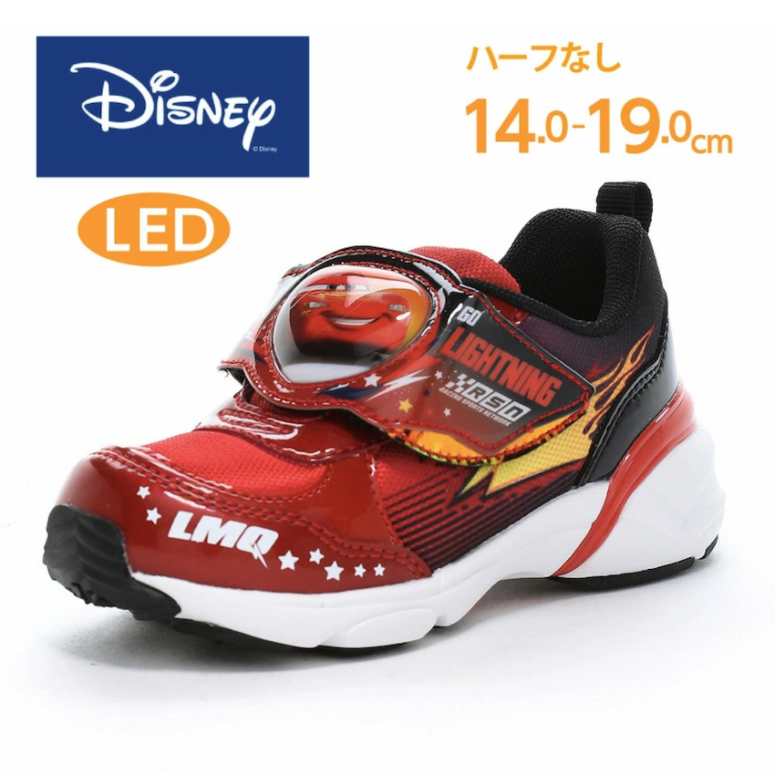 日本 2026 年秋新作 Moonstar 反斗車王 LED 兒童波鞋