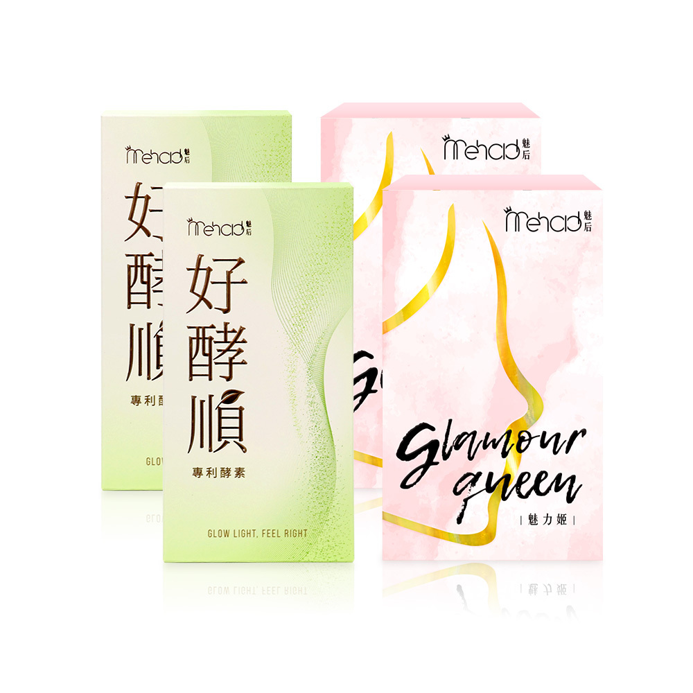 (2+2)好酵順體驗盒(3包/入) x2+魅力姬(30顆/入) x2