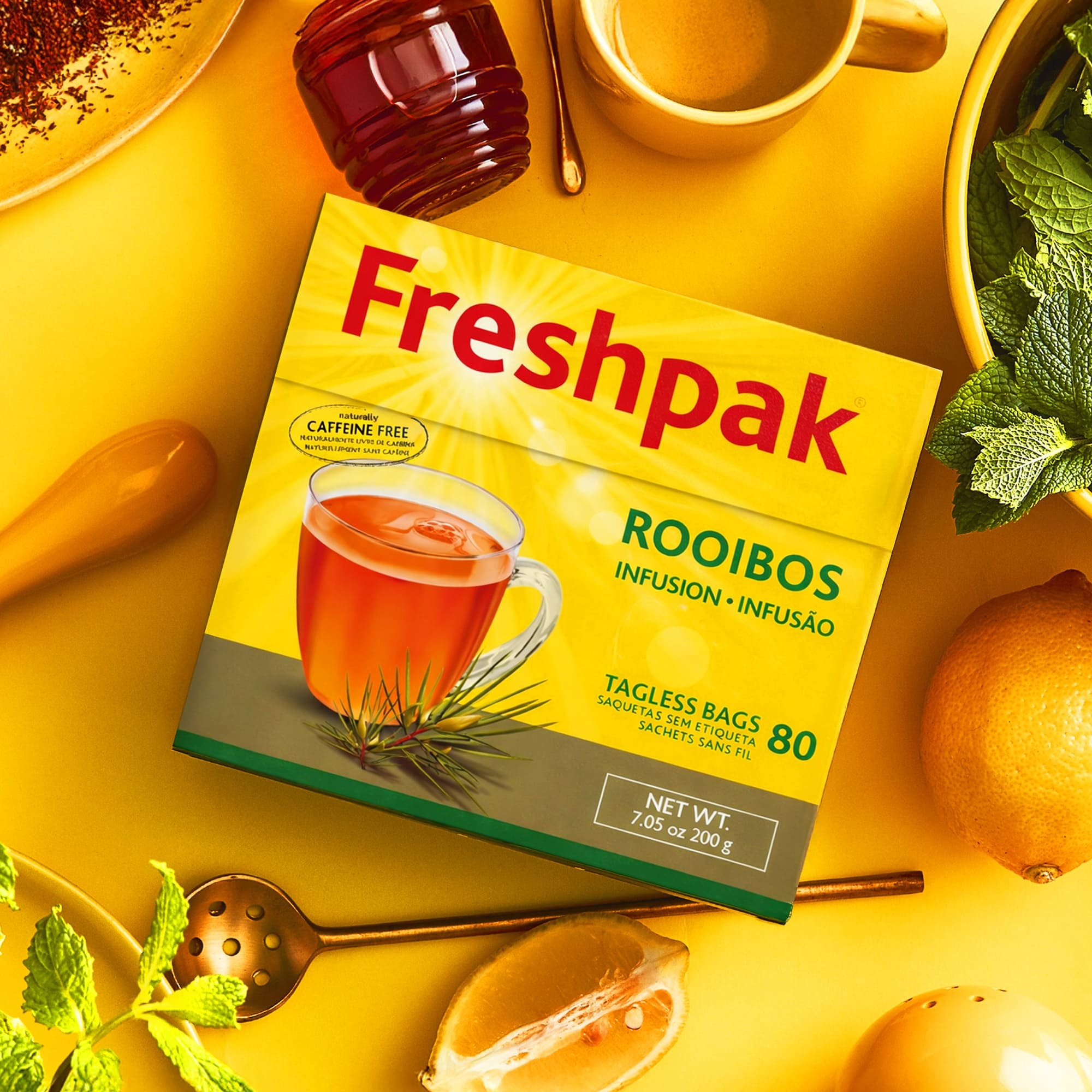 Freshpak 南非國寶茶 單盒80入 全球熱銷品牌