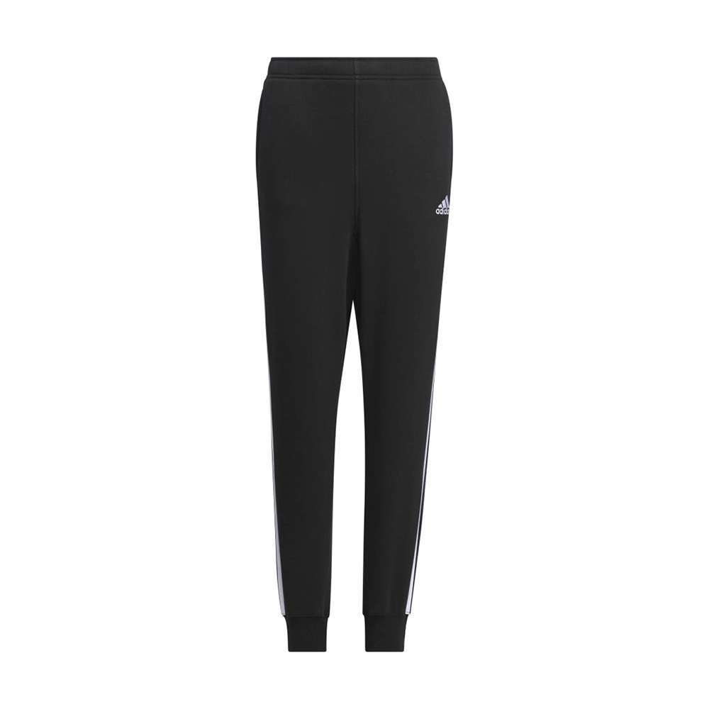 ADIDAS 童裝  K ES+ 3S FT PT 黑色 運動 休閒 長褲 大童  JE1707