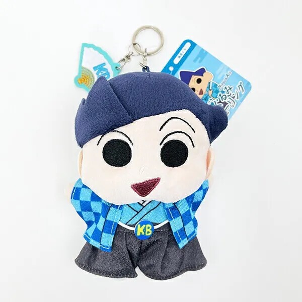蠟筆小新日本藝術刺繡毛絨掛件 (風間徹)
