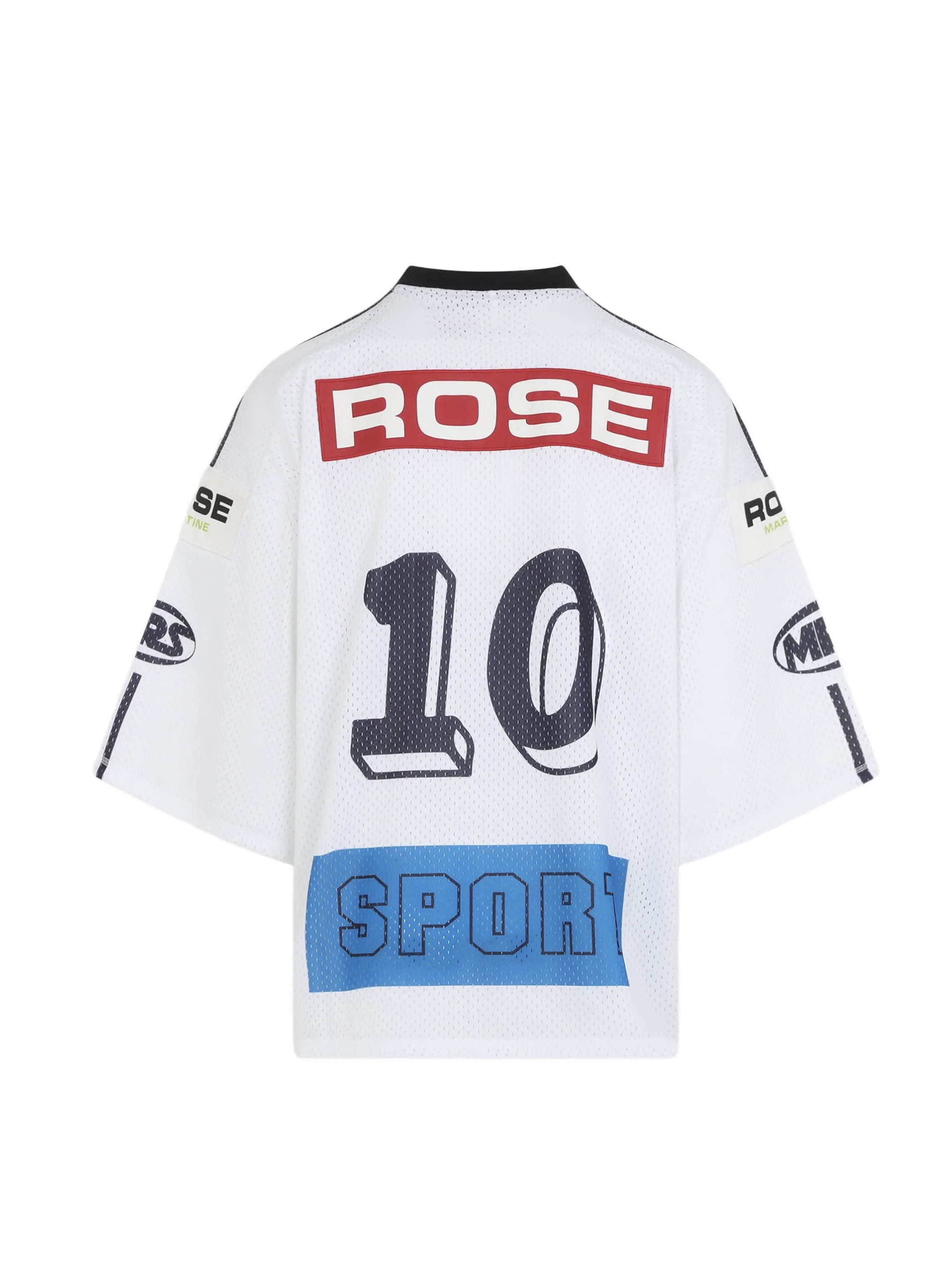 MARTINE ROSE OVERSIZED HOCKEY TOP V領T恤
