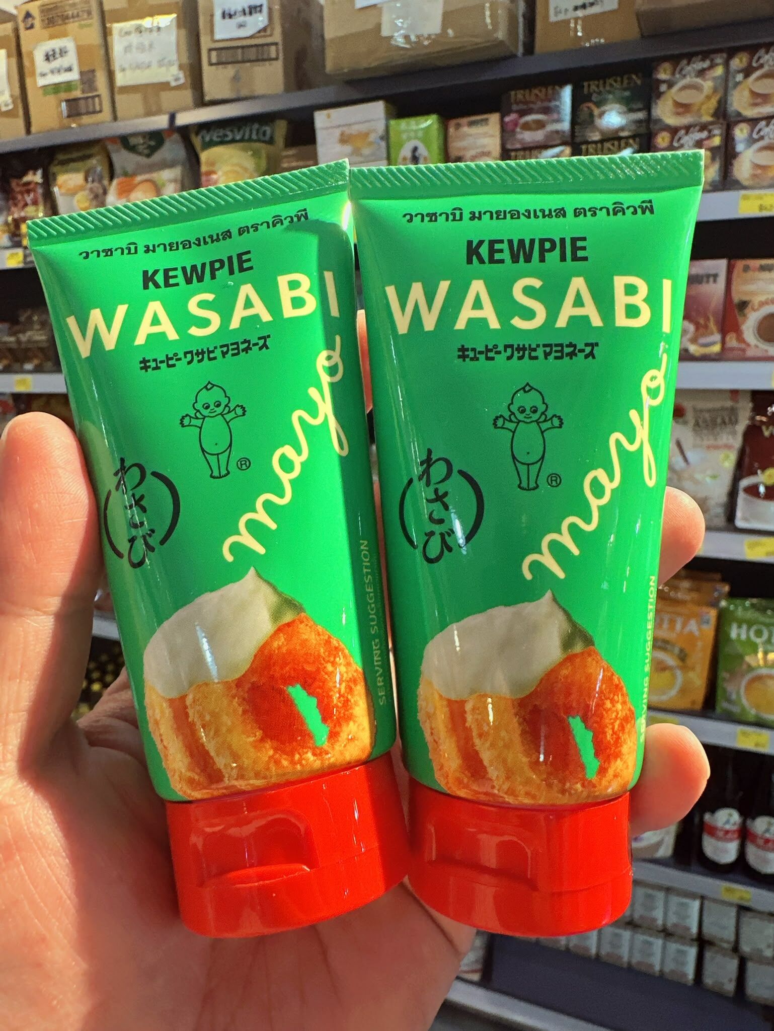 最新 泰國 Kewpie wasbi 蛋黃醬 1枝