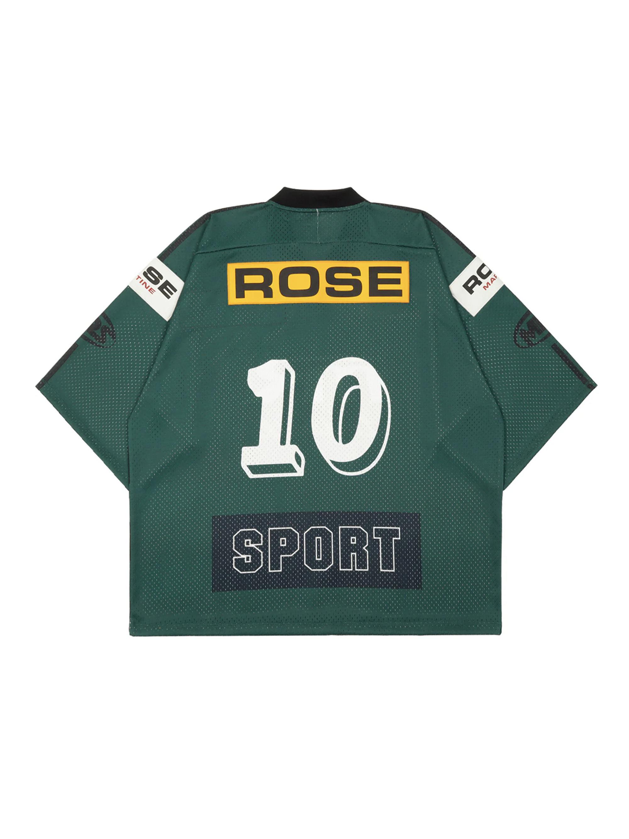 MARTINE ROSE OVERSIZED HOCKEY TOP V領T恤