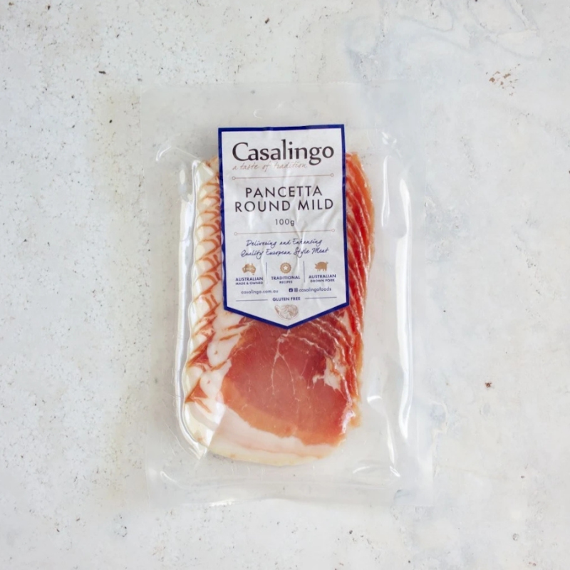 Casalingo 義式風乾豬五花切片 Pancetta 熟成製作 可直接食用