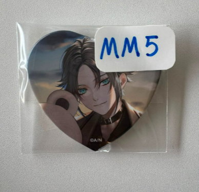 彩虹社 Mysta  N  襟章#MM5