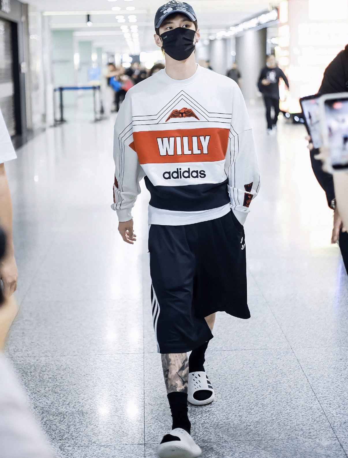男女鞋 ADIDAS PURECHILL SLIDE 黑 灰白 白黑 灰黑 何與同款 防水 一體成型 透氣 乾爽 運動 休閒 拖鞋【KI0055/KI0059/KI0054/KH6703】
