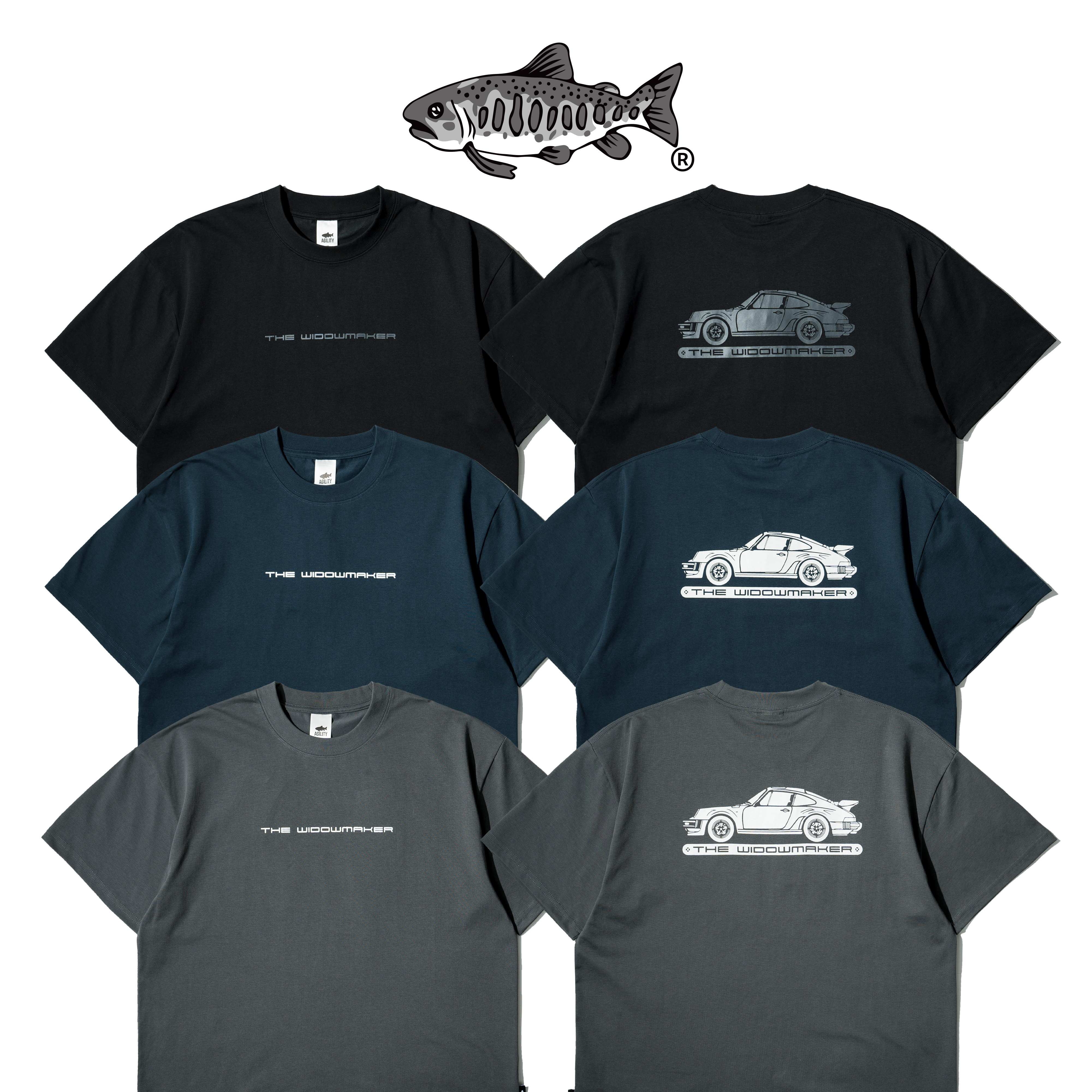 AGILITY Sorona® Boxy Tee / Turbo 抗菌涼感 寬短 短袖Tee [SR0-BT-PS]