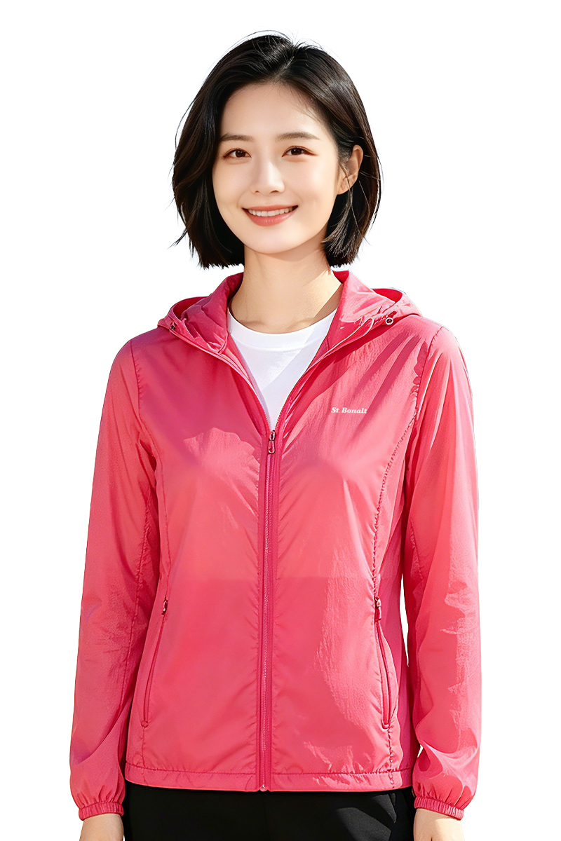 CTRism超輕透連帽防曬外套｜女款 9014 ( 防曬衣、透氣、抗UV、 空調外套、冷氣房外套)