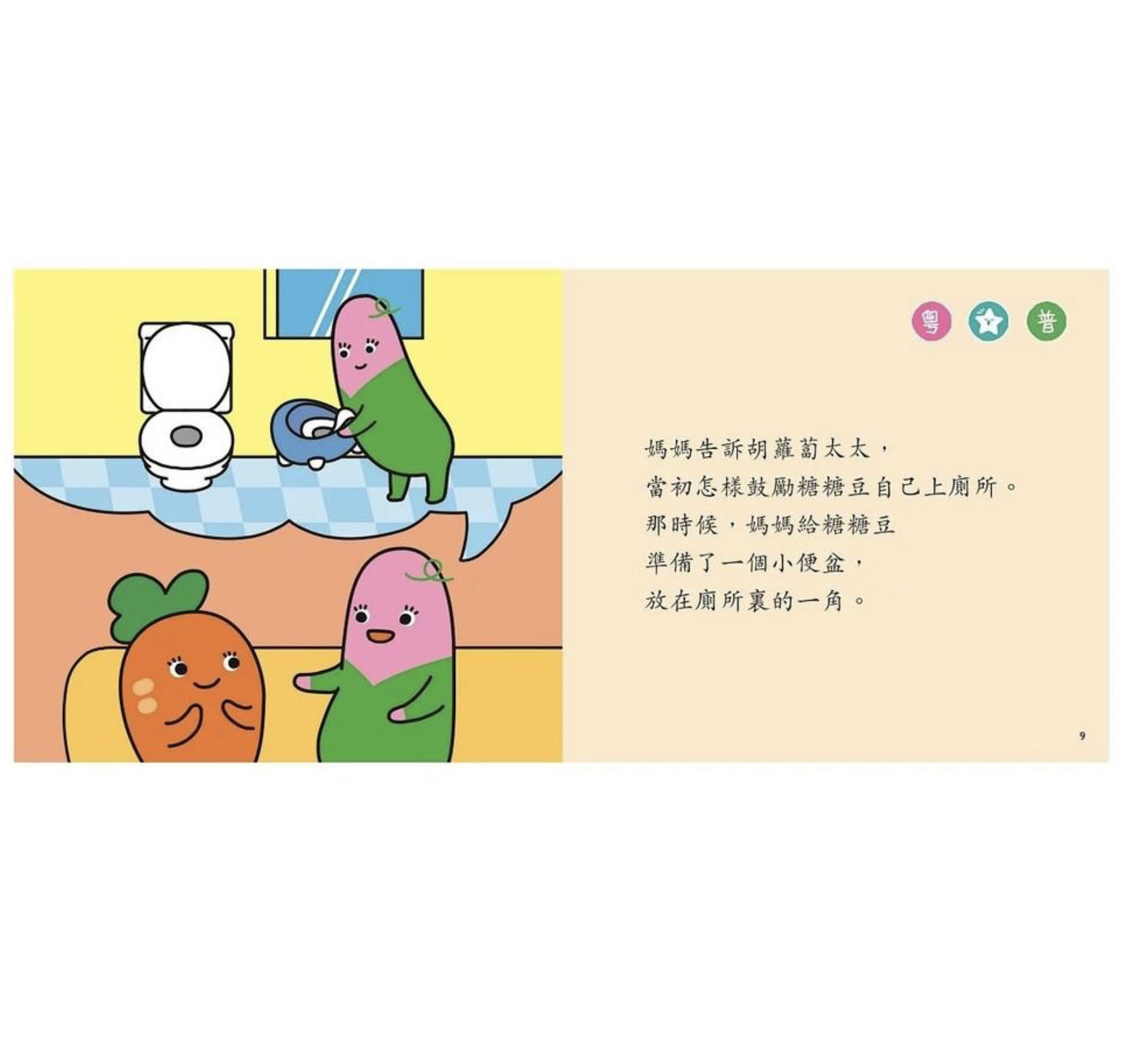 小跳豆幼兒自理故事系列-共6冊
