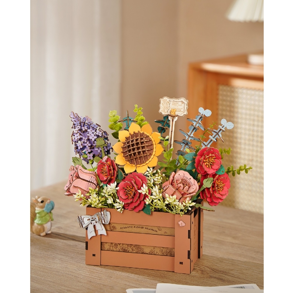DIY袖珍小屋_【TW02H】Rolife若來_木質花語