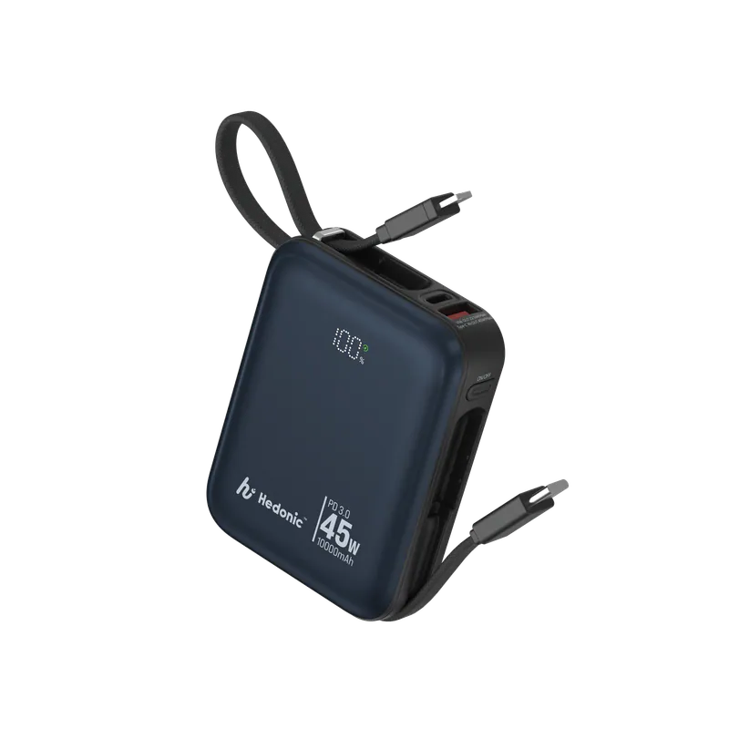 Hedonic PD 3.0 20000mAh USB-C Cable Portable Battery