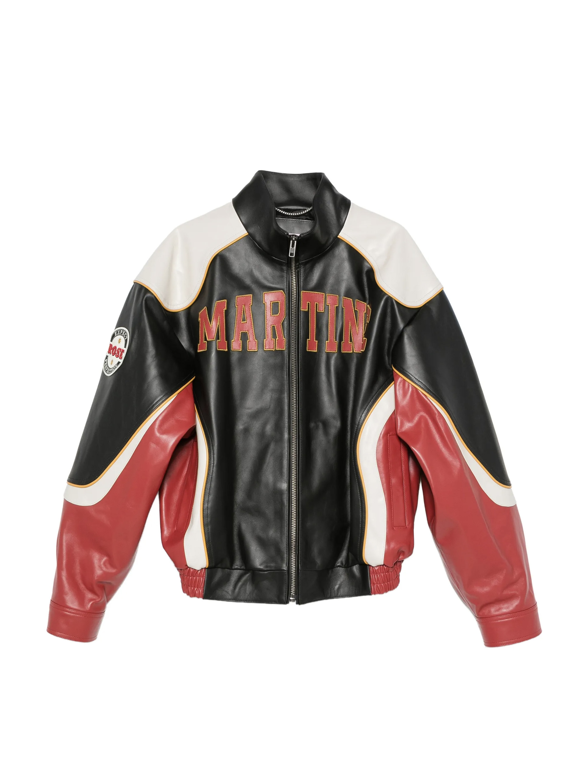 MARTINE ROSE SUPERBOWL LEATHER JACKET 夾克