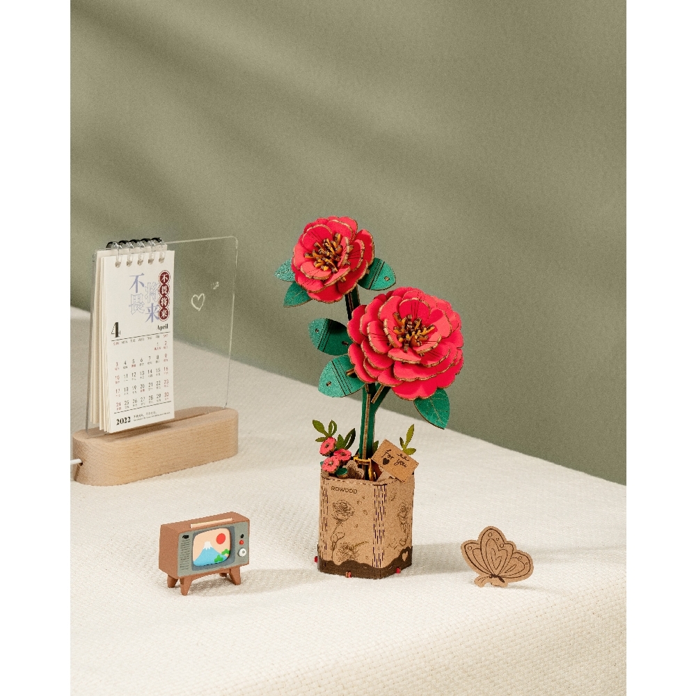 DIY袖珍小屋_【TW031】Rolife若來_山茶花
