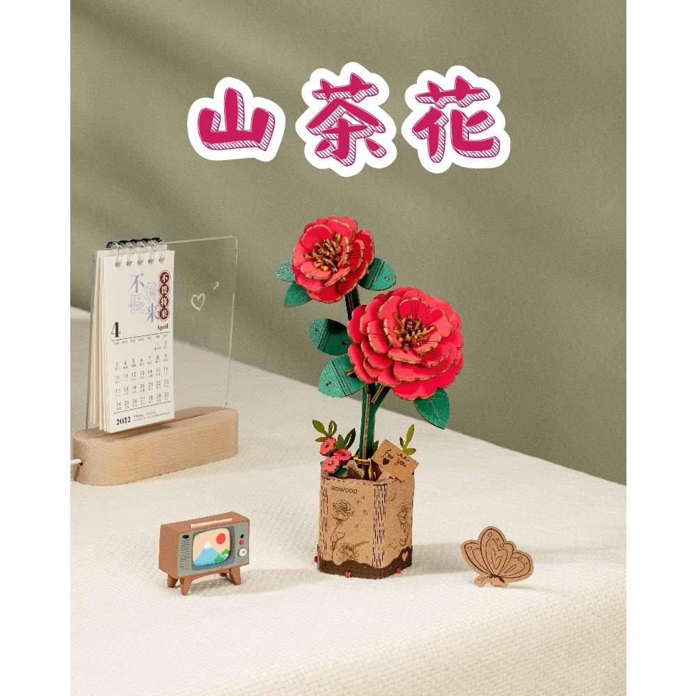 DIY袖珍小屋_【TW031】Rolife若來_山茶花