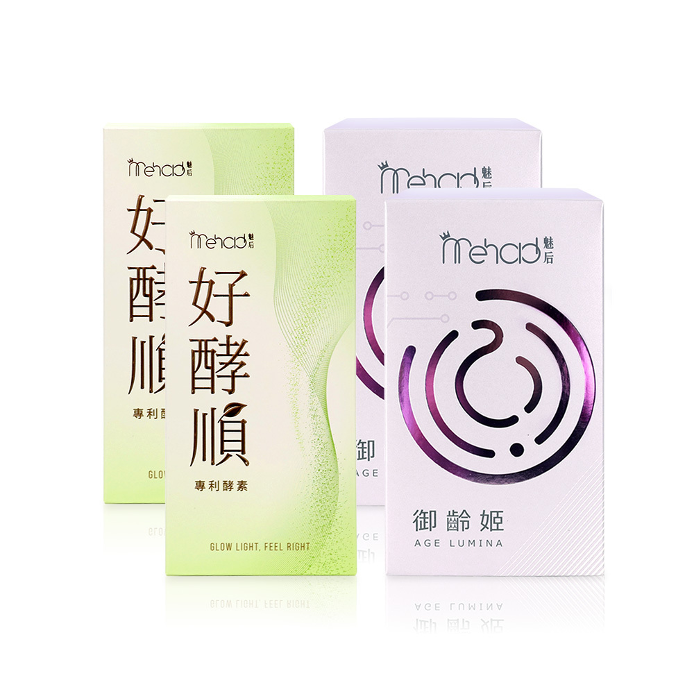 (2+2)好酵順體驗盒(3包/入) x2+御齡姬(30顆/入) x2