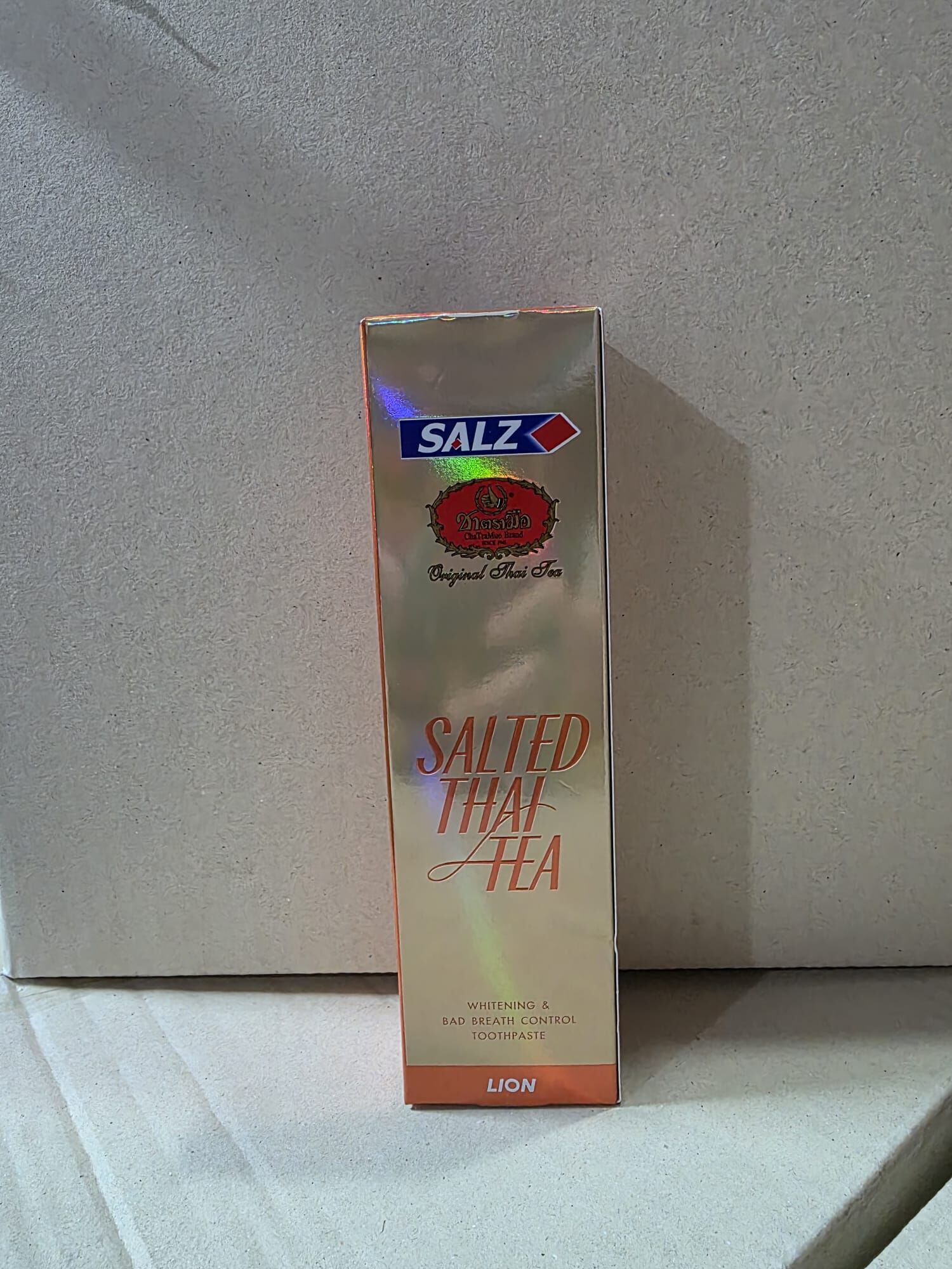 【直播】LX062310 SALZ x ChaTraMue 泰式奶茶鹽味牙膏(一套3支)