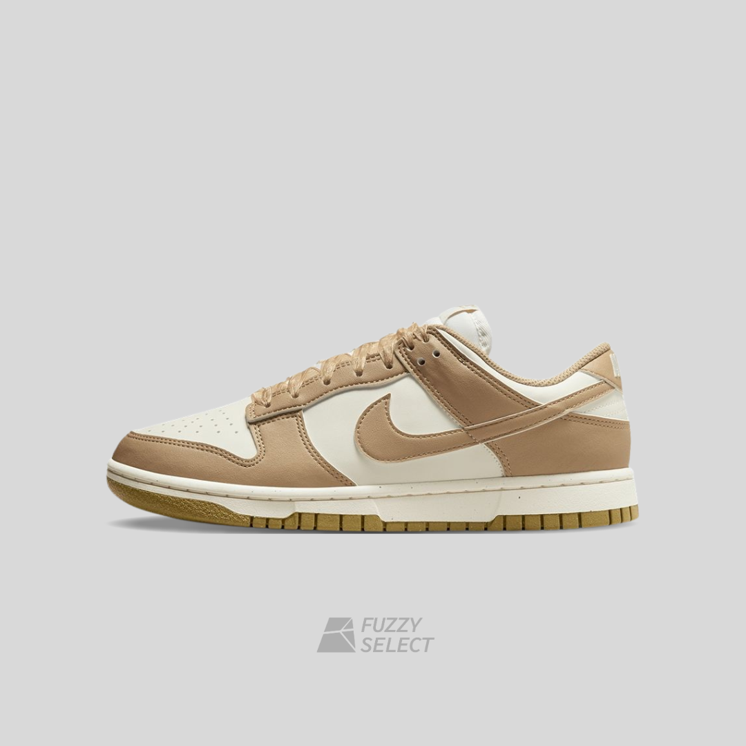 【逢甲 FUZZY】W Nike Dunk Low "Beige" 緞帶 絲巾 奶茶 IB7311-101