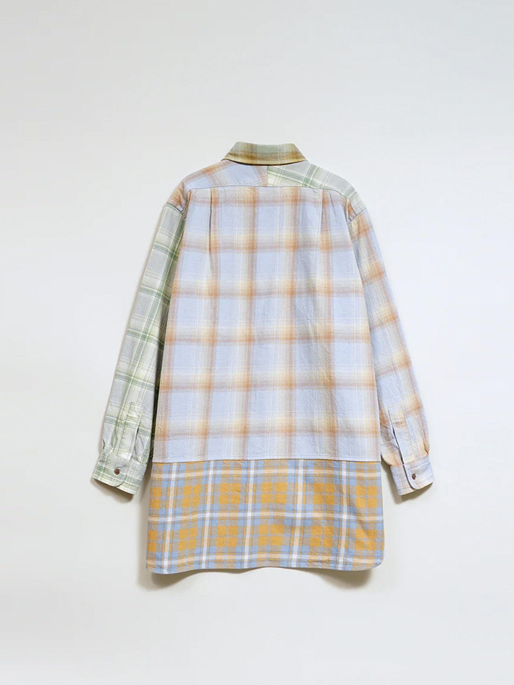 NIGEL CABOURN GRANDPA SHIRT CRAZY PATTERN 襯衫