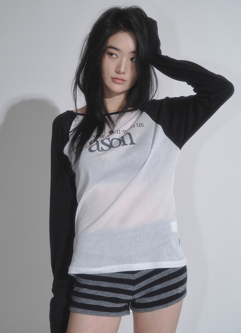 <快速出貨> ASON SORBET LONG SLEEVE 透膚薄長袖 兩色