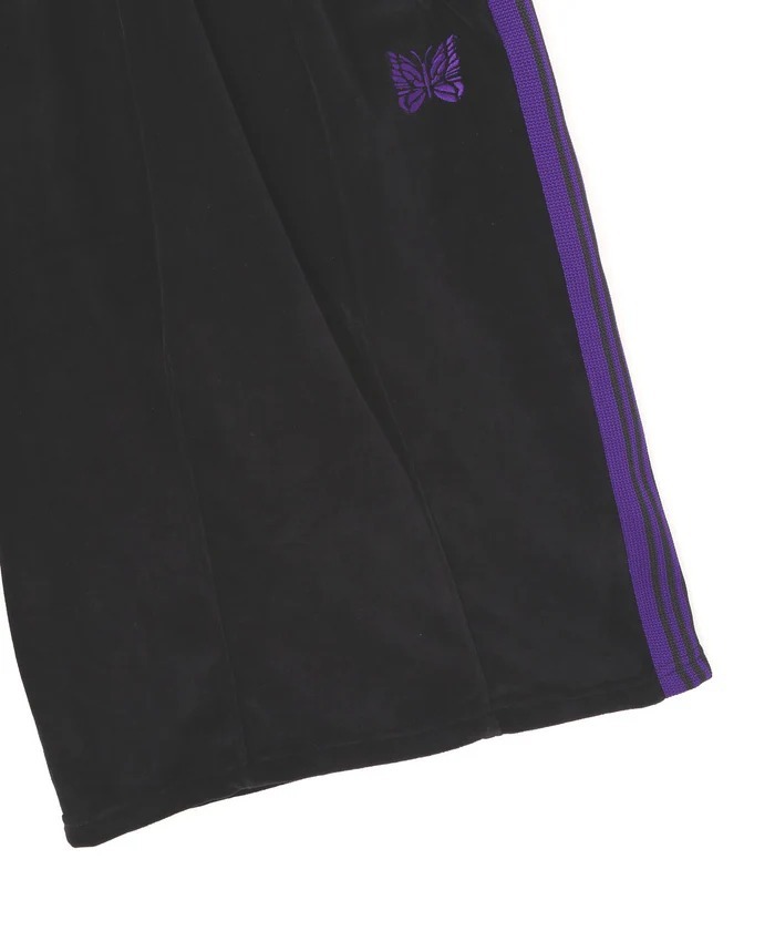 現貨|NEEDLES H.D.TRACK SHORTS - C/PE VELOUR Black