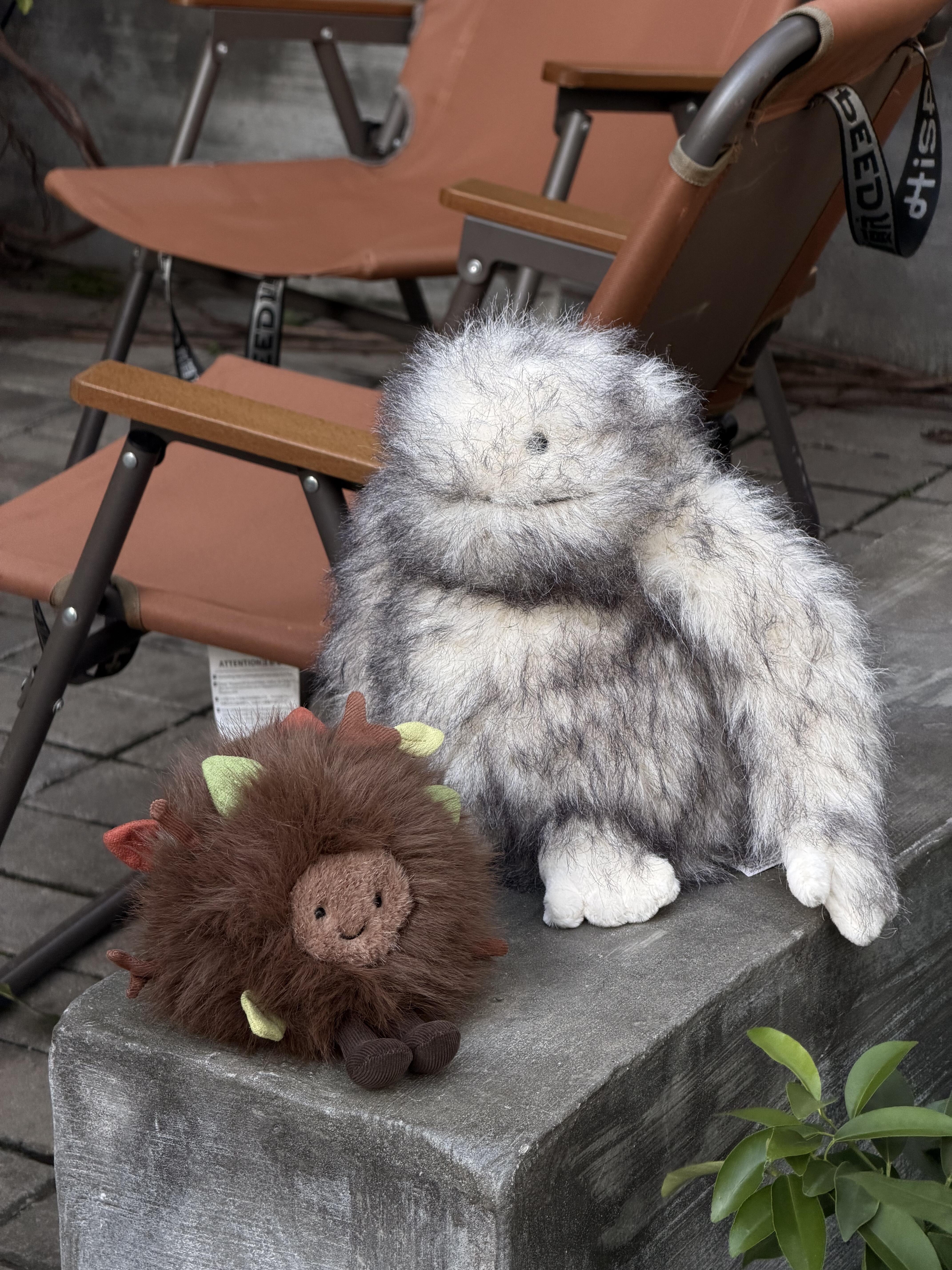 預購】Jellycat 2026新品Amuseables 森林系列小精靈雪怪樹精閃電石頭人棉花
