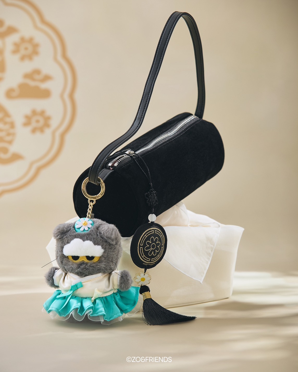 【OWN】Zo&Friend 週邊 吊飾 娃娃 吊飾娃 韓服 流蘇 馬克杯 新品 韓國 貓貓 ZOA A&NE 雛菊
