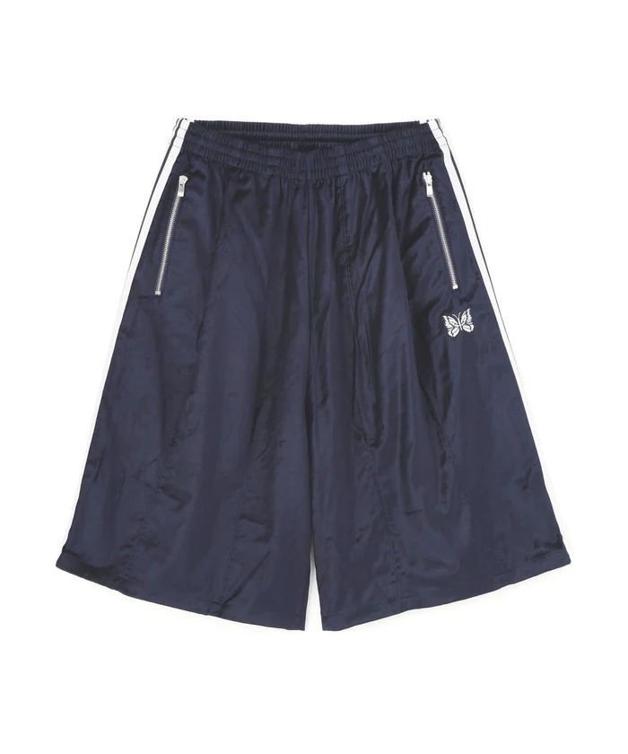 現貨|NEEDLES H.D.TRACK SHORTS - C/PE VELOUR NAVY