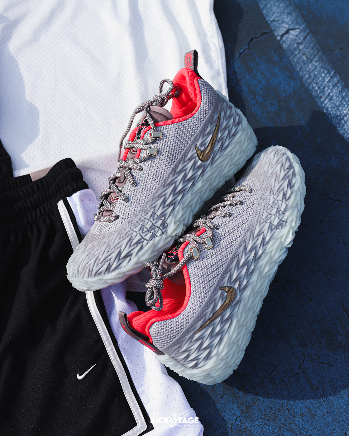 [限量商品不退換] 男鞋 NIKE S.T. CHARGE PE EP 'College Grey' 卡其灰色 籃球鞋 實戰鞋【IO8062-001】XDR-X