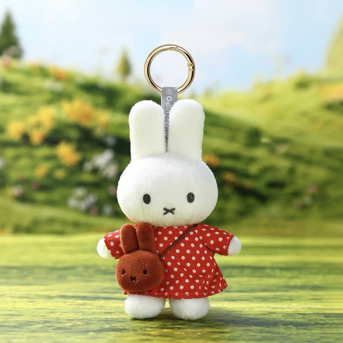 正版授權 MIFFY 米菲 出遊系列 背小包 毛絨 掛飾
